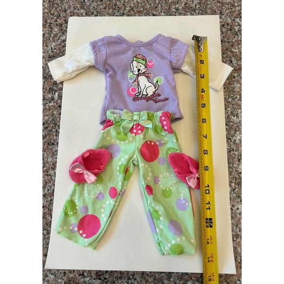 Dollie & Me Snuggle Time Pajama Set 18" Doll Clothes Outfit ~ - Picture 2 of 8
